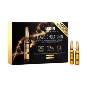 ISDIN Flavo-C Melatonin Night Recovery Serum 10 Amp