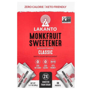 Lakanto Monk Fruit S/F Sweetener 30 Sach