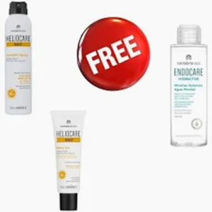 Offer Heliocare 360 Sunblock SPF 50+ Water Gel 50 ml +Endocare Micellar Water 100ml Free^^1