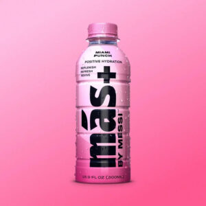 Mas+ Messi G/F Hydration Drink 500ml -Miami Punch