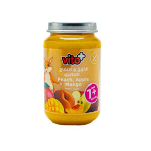 Vito+ Peach & Apple & Mango Food Jar 200g