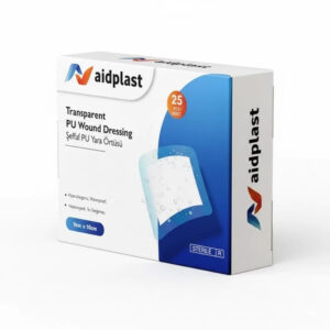 Aidplast Transparent Post-Op Wound Dressing 9*10cm 25Pcs لزقة عمليات