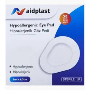 Aidplast Hypoallergenic Eye Pad 25 Pcs