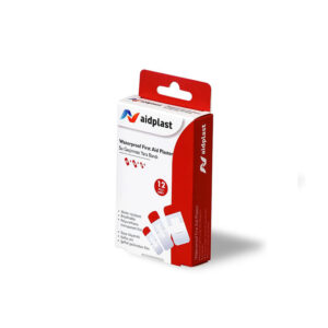 Aidplast Water Proof Assorted Plaster Strips 12 Pcs  N..AC 1/6/2025