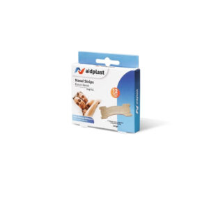 Aidplast Nasal Strips 12 Pcs-Standard جميع الانواع
