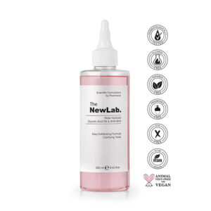 The New Lab Glycolic Acid & AHA & BHA Exfoliating Toner 250ml N..AC 10/12/2025