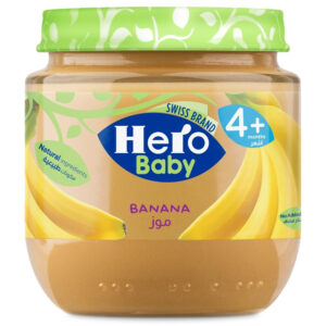 Hero Baby Banana Food Jar 125g^^1 6@26