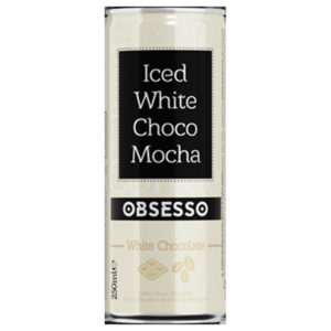 Obsesso Iced Coffee 250ml-White Choco Mocha جميع  الانواع