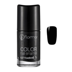 Flormar Full Color Nail Polish 8ml - Victory Of Black FC32