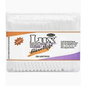 Lux Ear Cotton Buds/Swabs Square Box 200 Pcs