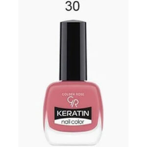 Golden Rose Keratin Nail Polish 10.5ml -Pink 30