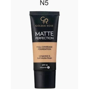 Golden Rose Matte Perfection Spf 15 Foundation 35ml- N5