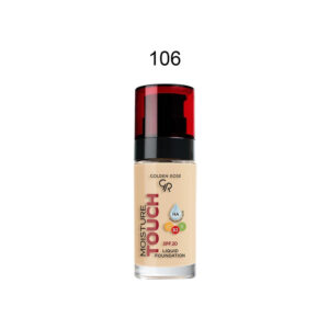Golden Rose Moisture Touch Spf 20 Foundation 30ml- 106