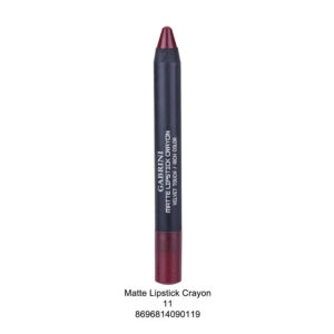 Gabrini Matte Lipstick Crayon Velvet Touch 3.5ml-Dark Red 11
