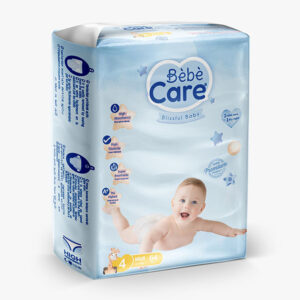 Bebe Care Maxi (4) 64 B/Diapers Del