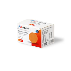 Aidplast Injection Round  Plaster 25mm 100Pcs