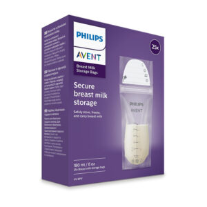Avent Breast Milk Storage Bag 180ml 25 Pcs -->(Ja)