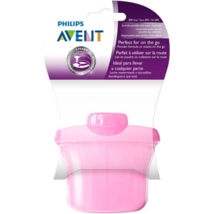 Avent Milk Powder Dispenser - Pink -->(Ja)