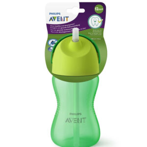 Avent Bendy Straw Cup 12m+ 300ml -Girl -->(Ja)