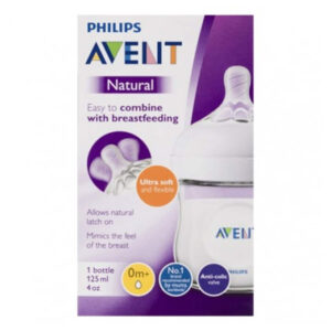 Avent Natural F/Bottle 125 ml 0m+ -SCF032/17 -Blue -->(Ja) N..A 27/1/2024