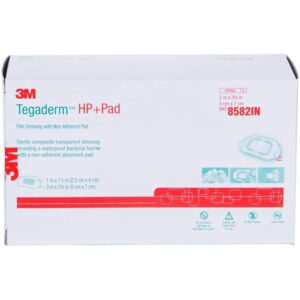 3M Tegaderm + Pad Film Post -OP Dressing 5*7cm 50 Pc  لزقة عمليات