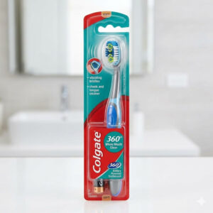 Colgate 360 Whole Mouth Clean Battery Powered T/B