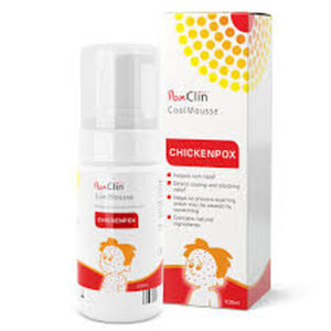 PoxClin Anti Itching Body Mousse 100ml