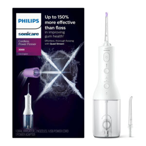 Philips Sonicare Cordless Power Flosser 3000-White