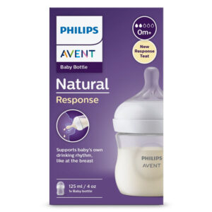 Avent Natural Response F/Bottle 125ml 0m+ -Clear^^1 -->(Ja)