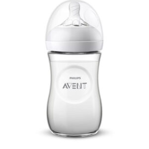 Avent Natural F/Bottle 260ml 1m+ -Clear^^1 -->(Ja)