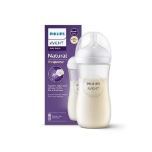 Avent Natural F/Bottle 3m+ 330ml -Clear -->(Ja)