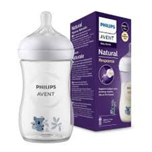 Avent Natural F/Bottle 260ml 1m+ -Koala^^1 -->(Ja)
