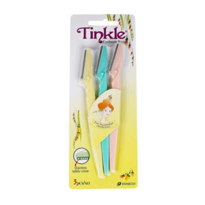 Tinkle Eyebrow Razors 3 Pcs