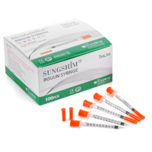 Sung Shim Insulin Syringe 1ml 100 Pcs