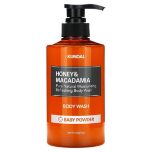Kundal Honey & Macadamia Body Wash 500ml-Baby Powder-->(Ja)