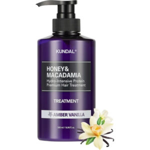 Kundal Honey & Macadamia Hair Treatment 500ml-Amber Vanilla -->(Ja)