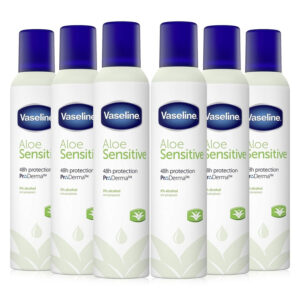 Vaseline Anti-perspirant Deo Spray For Women 250ml - Aloe Sensitive جميع الانواع