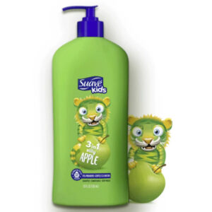 Suave Kids 3 In1 Shampoo,Conditioner & Body Wash 350ml-Silly Apple Del  جميع الانواع