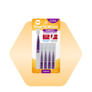 Pearlie White Compact Interdental T/B (S) 1.0 mm 5 Pcs