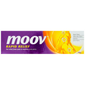 Moov Rapid Relief Oint 100g $Temp.8 12@26