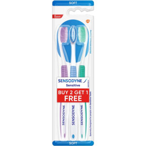 Offer Sensodyne Sensitive T/B Buy 2 Get 1 Free^^1 N..AC 10/9/2025 مستورد