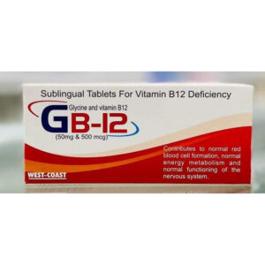 G B-12 100 Sublingual Tab