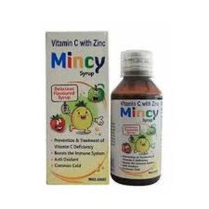 Mincy Vit C With Zinc Syrup 100ml