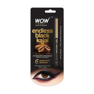 Wow Endless Black Waterproof Kajal 0.35g