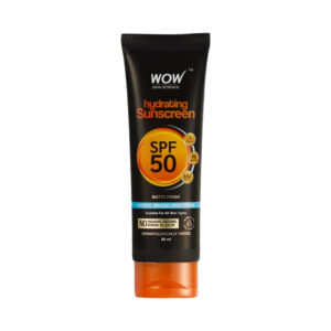 Wow Sunblock Spf 50 Tinted Cream 80ml