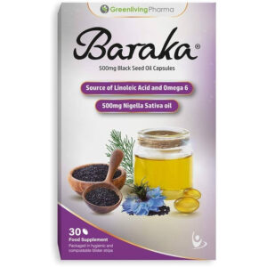 Barakaty Nigella Sativa Oil 500mg 30 Cap
