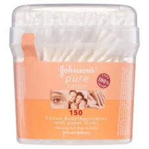 Pure Baby Ear Cotton Buds Round Box 150 Pcs
