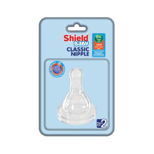 Shield Baby Classic Teat/Nipple 6m+ 2Pcs