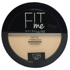 Maybelline Fit Me Matte+Poreless 12H Powder (128) 12g -Warm Nude