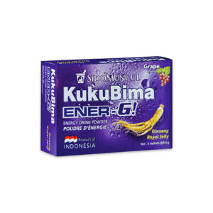 Kukubima Ginseng Royal Jelly Powder 6 Sach-Grape